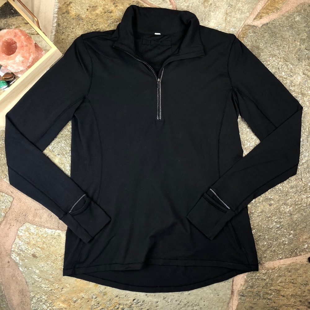 Lululemon Pullover Half Zip Black See Measurements